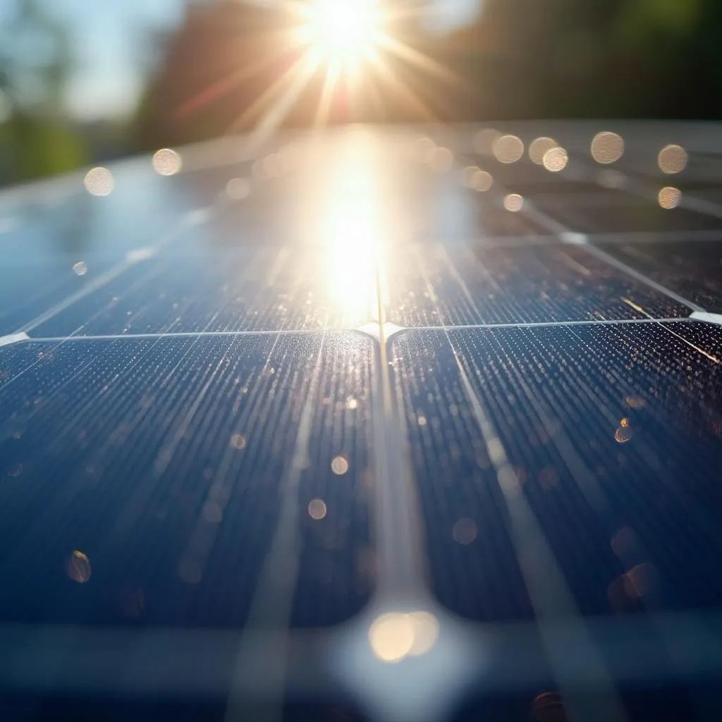 Detalj visokoefikasne solarne ćelije